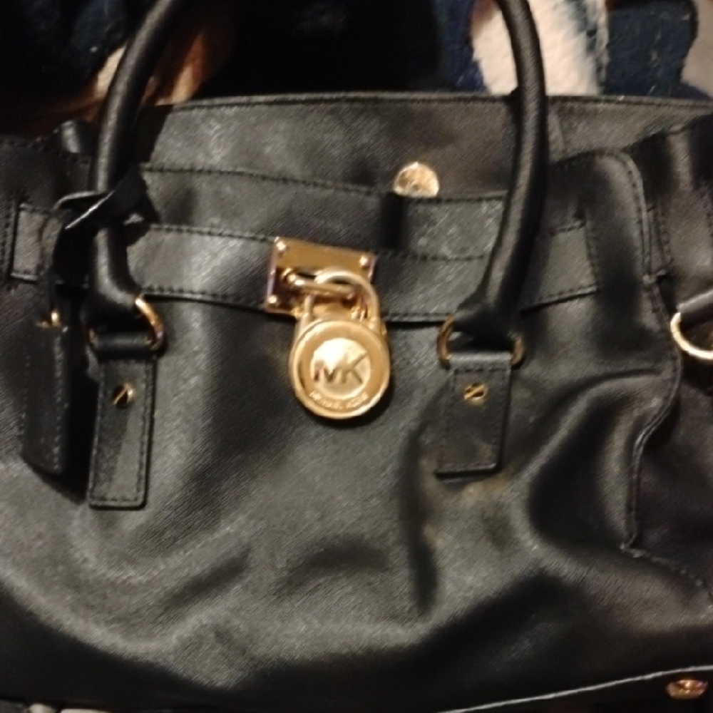 Michael Kors Black Satchel Bag